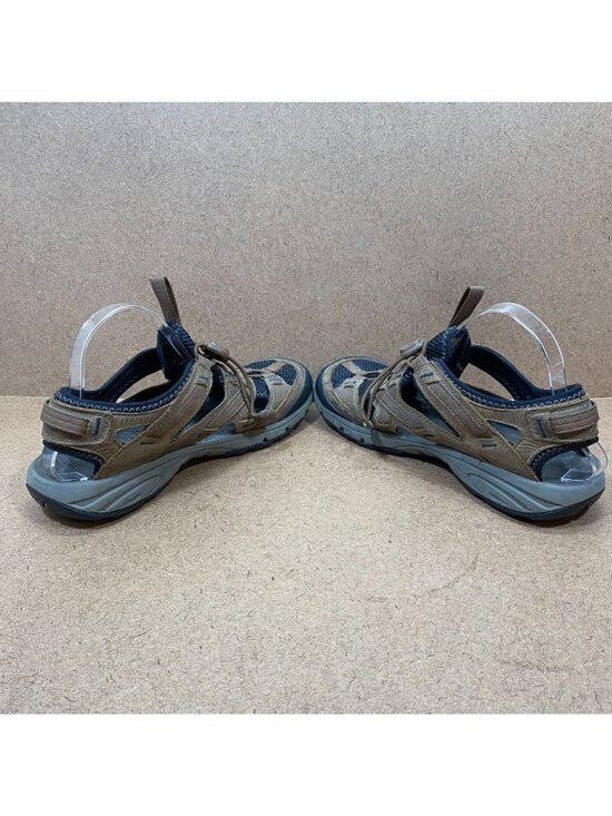 Merrell Mens Cambrian Stretch Dark Earth Vibram Sole Hiking Trail Sandals Size 9 main image 8
